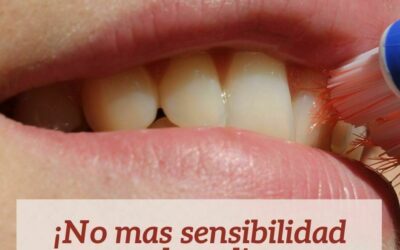 ¡No más sensibilidad dental!