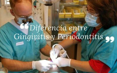 Diferencia entre Gingivitis y Periodontitis