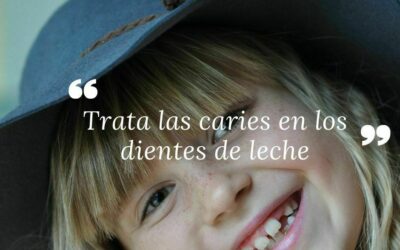 Trata las caries en los dientes de leche