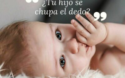 ¿Tu hijo se chupa el dedo?